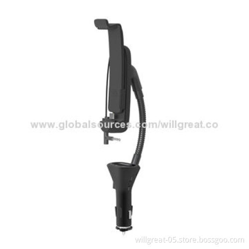 In-car Holder with FM Transmitter for Micro 5-pin Connector